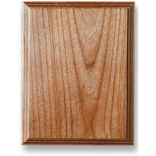 Alder Wood Rectangle Plaque