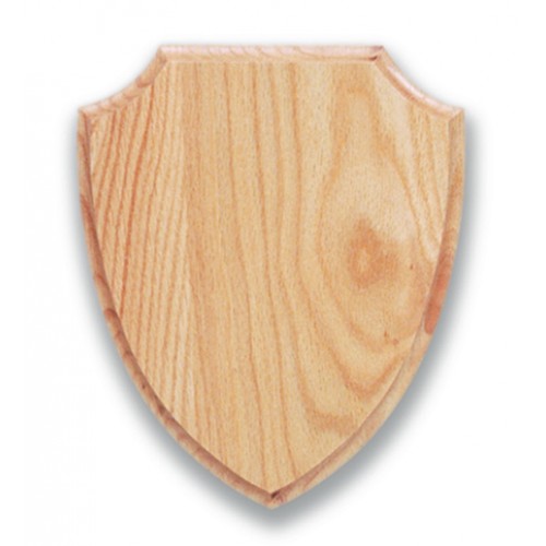 Wood Shield Plaque For Mounting